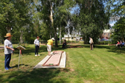 Pique nique et mini golf à la base de loisir de Brionne